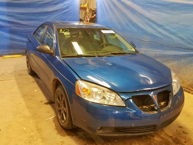 1G2ZH558964162954 - 2006 PONTIAC G6 GT BLUE photo 1