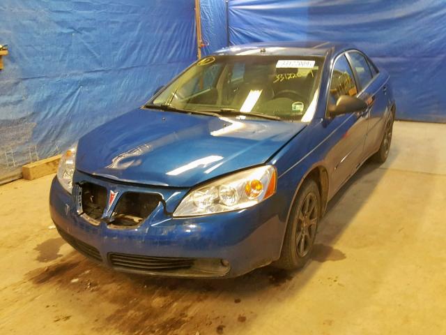 1G2ZH558964162954 - 2006 PONTIAC G6 GT BLUE photo 2