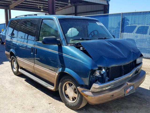 1GNDM19W41B111361 - 2001 CHEVROLET ASTRO GREEN photo 1