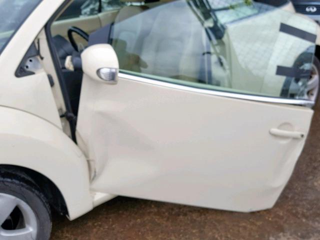 3VWSF31Y47M406560 - 2007 VOLKSWAGEN NEW BEETLE კრემისფერი ფოტო 9