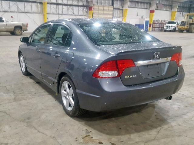 19XFA1F62BE044391 - 2011 HONDA CIVIC LX-S رمادي صورة 3