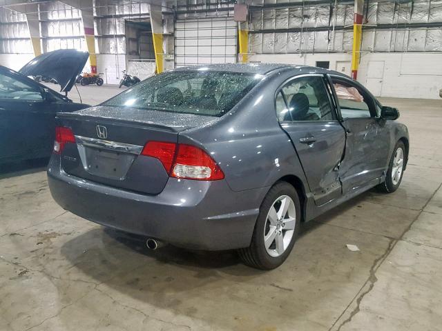 19XFA1F62BE044391 - 2011 HONDA CIVIC LX-S رمادي صورة 4
