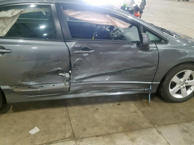 19XFA1F62BE044391 - 2011 HONDA CIVIC LX-S رمادي صورة 9