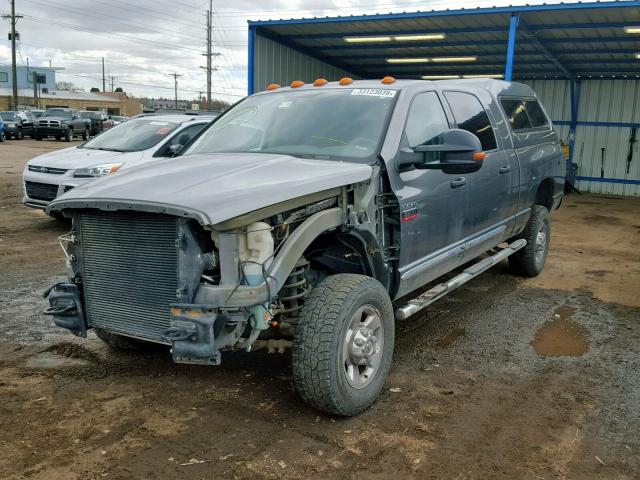 3D7KS29L19G529046 - 2009 DODGE RAM 2500 GRAY photo 2