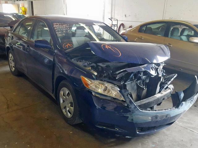 4T1BE46K47U116858 - 2007 TOYOTA CAMRY NEW BLUE photo 1