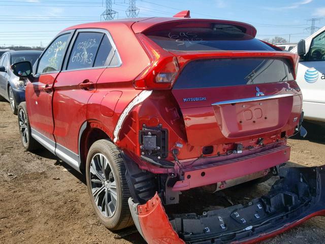 JA4AT5AA3JZ046767 - 2018 MITSUBISHI ECLIPSE CR RED photo 3