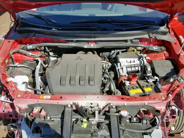 JA4AT5AA3JZ046767 - 2018 MITSUBISHI ECLIPSE CR RED photo 7