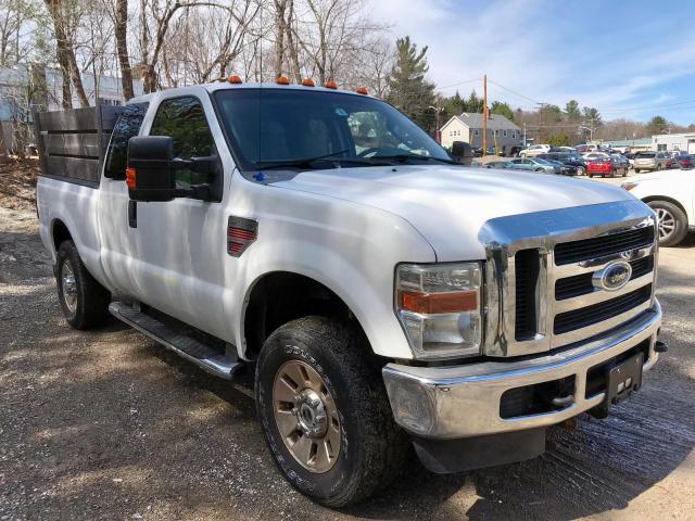 1FTWX31R98EC49268 - 2008 FORD F350 SRW S WHITE photo 1