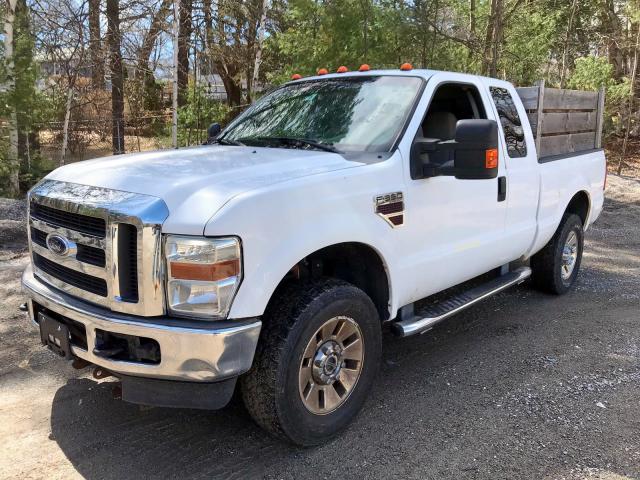 1FTWX31R98EC49268 - 2008 FORD F350 SRW S WHITE photo 2