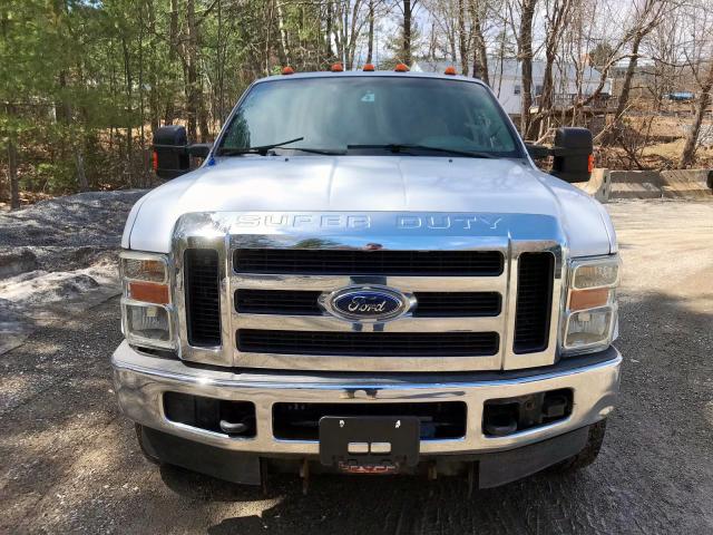 1FTWX31R98EC49268 - 2008 FORD F350 SRW S WHITE photo 3