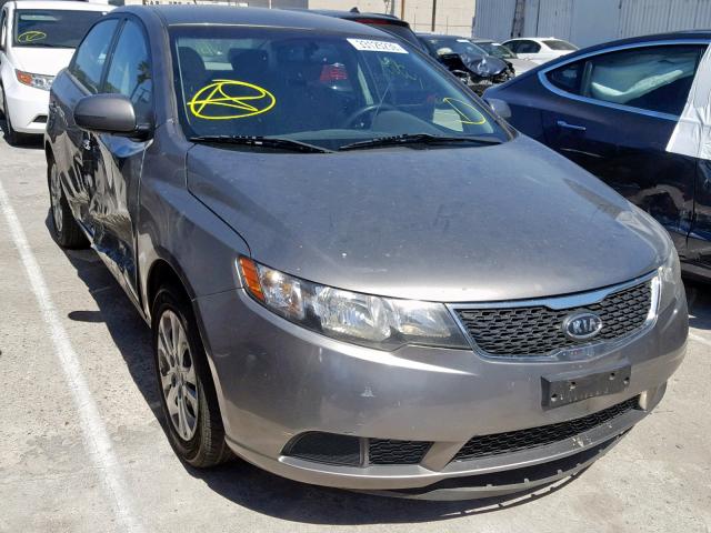 KNAFU4A29C5565003 - 2012 KIA FORTE EX GRAY photo 1