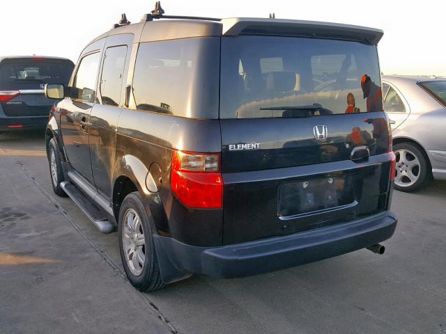 5J6YH18706L000018 - 2006 HONDA ELEMENT EX BLACK photo 3