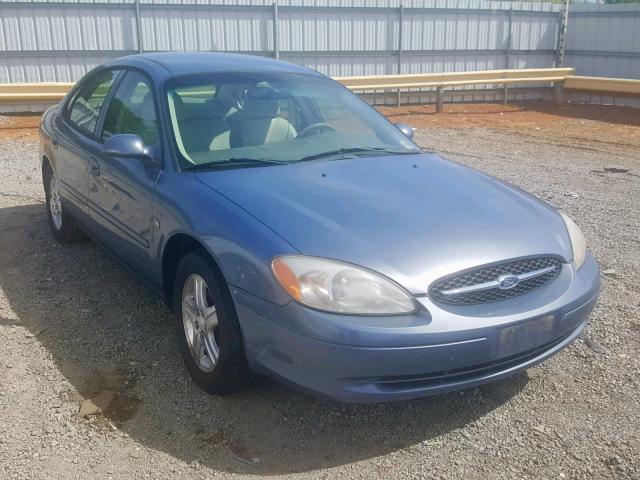 1FAFP56S8YG174158 - 2000 FORD TAURUS SEL BLUE photo 1