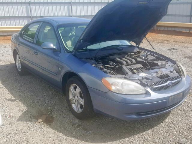 1FAFP56S8YG174158 - 2000 FORD TAURUS SEL BLUE photo 9