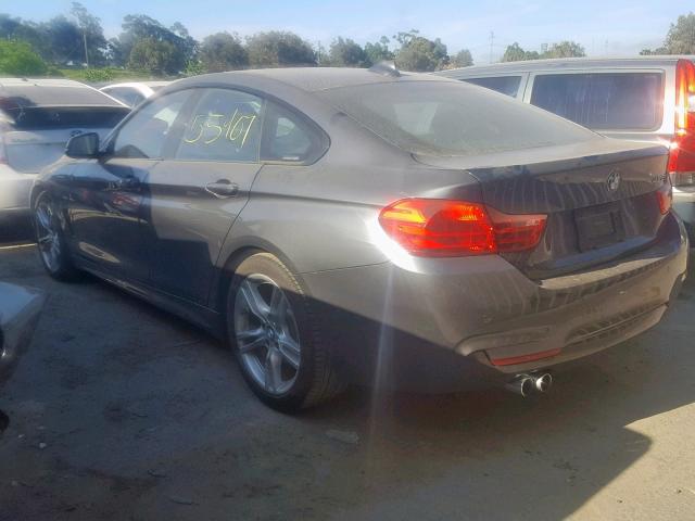 WBA4A9C58GG506054 - 2016 BMW 428 I GRAY photo 3