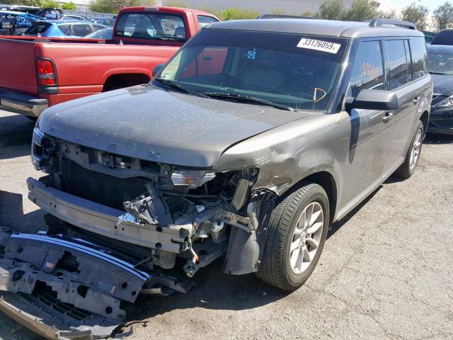 2FMGK5B82DBD28531 - 2013 FORD FLEX SE TAN photo 2