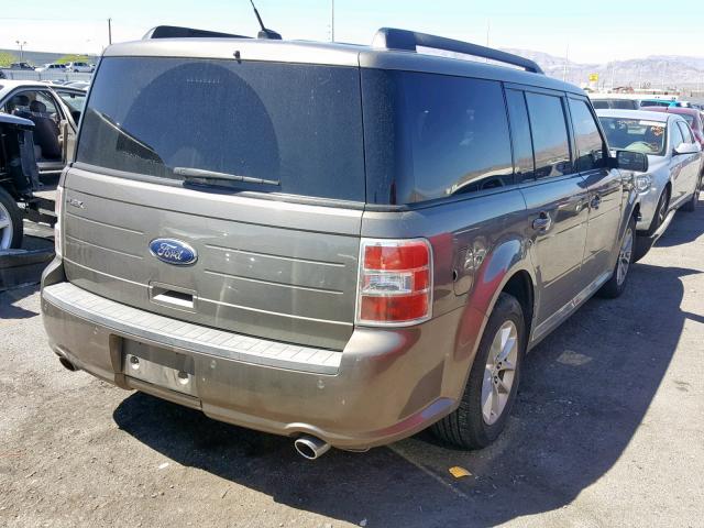 2FMGK5B82DBD28531 - 2013 FORD FLEX SE TAN photo 4