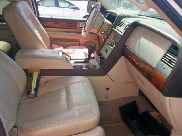 5LMFU27R93LJ23032 - 2003 LINCOLN NAVIGATOR WHITE photo 5