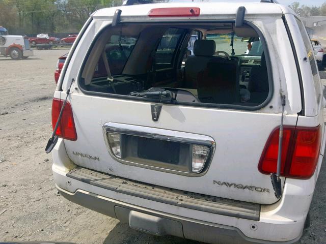 5LMFU27R93LJ23032 - 2003 LINCOLN NAVIGATOR WHITE photo 9