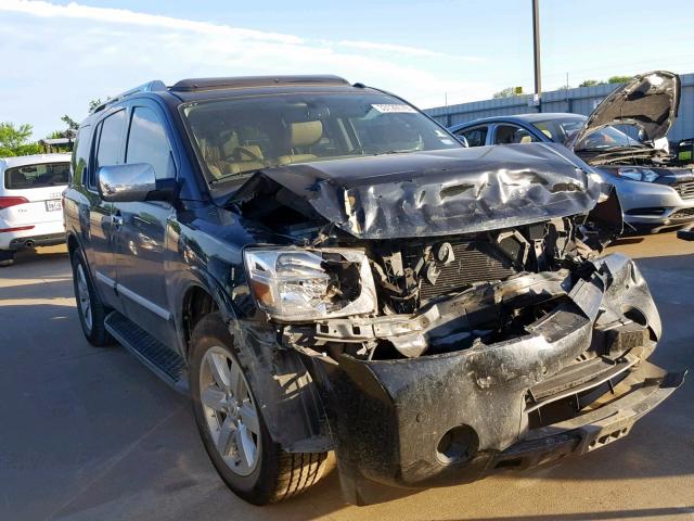 5N1BA0NFXBN600321 - 2011 NISSAN ARMADA PLA BLACK photo 1