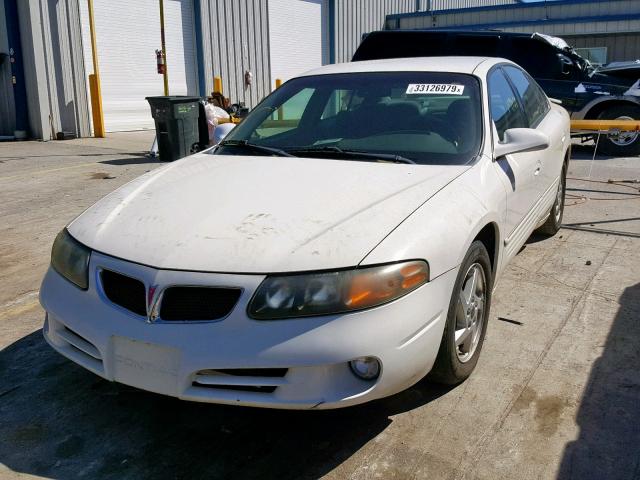 1G2HX52K034118951 - 2003 PONTIAC BONNEVILLE WHITE photo 2