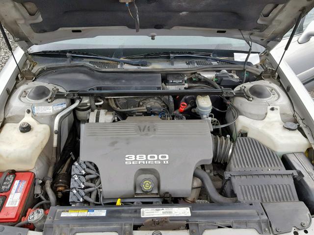 1G4HP52KXWH528399 - 1998 BUICK LESABRE CU SILVER photo 7