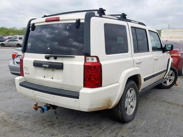1J8HG48K97C611464 - 2007 JEEP COMMANDER 白色 照片 4