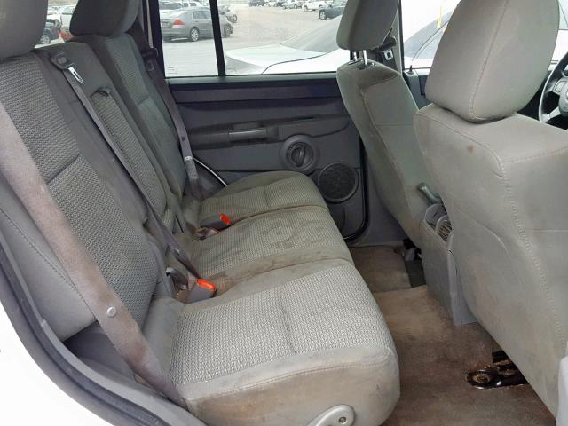 1J8HG48K97C611464 - 2007 JEEP COMMANDER 白色 照片 6