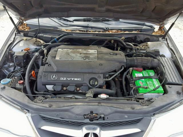 19UUA56632A042295 - 2002 ACURA 3.2TL SILVER photo 7