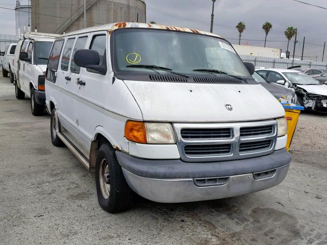 2B6HB11X6YK145914 - 2000 DODGE RAM VAN B1 WHITE photo 1