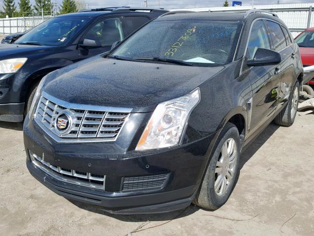 3GYFNGE33DS563219 - 2013 CADILLAC SRX LUXURY BLACK photo 2