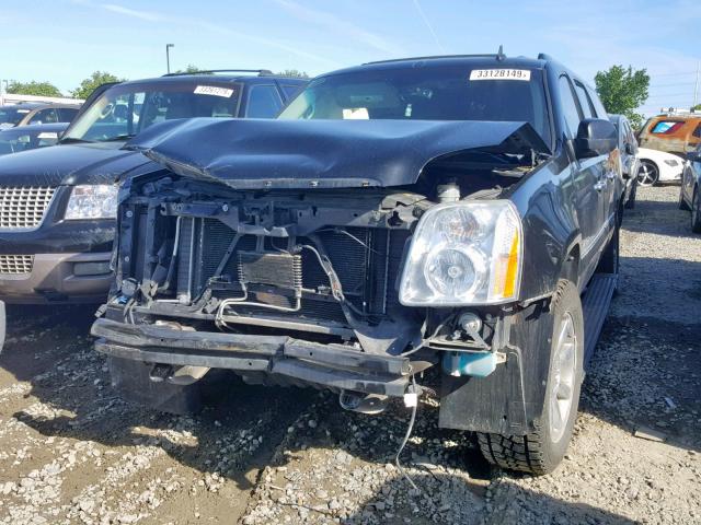 1GKFK66868J239437 - 2008 GMC YUKON XL D BLACK photo 2