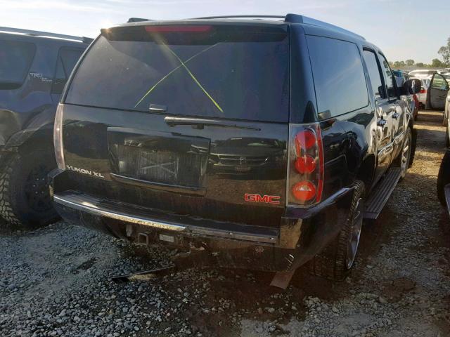 1GKFK66868J239437 - 2008 GMC YUKON XL D BLACK photo 4