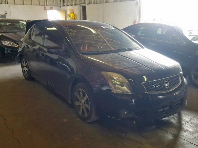 3N1AB6AP6CL775913 - 2012 NISSAN SENTRA 2.0 BLACK photo 1