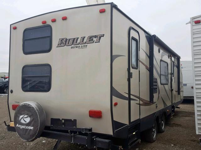 4YDT28124ED421786 - 2014 KEYSTONE BULLET BROWN photo 4