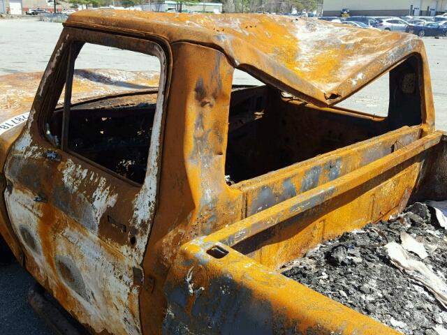 F14SRBA7153 - 1978 FORD F-100 BURN photo 10