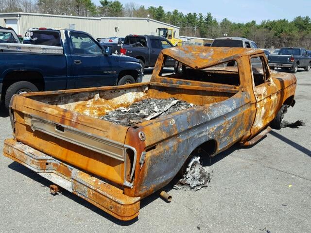 F14SRBA7153 - 1978 FORD F-100 BURN photo 4