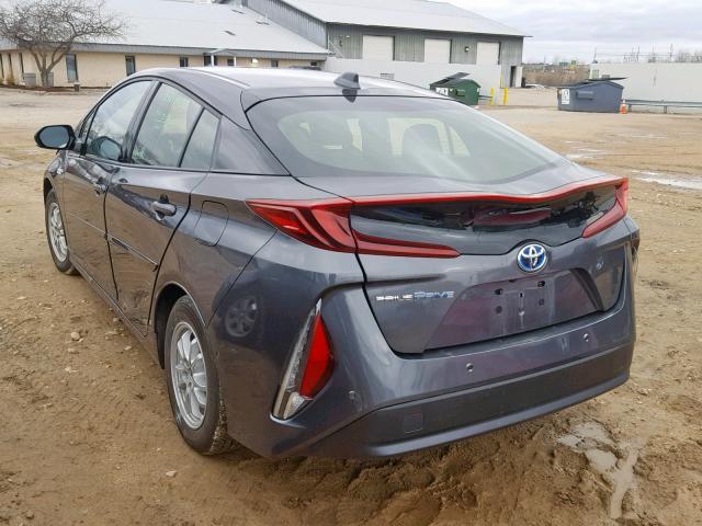 JTDKARFP3H3034359 - 2017 TOYOTA PRIUS PRIM 灰色 照片 3