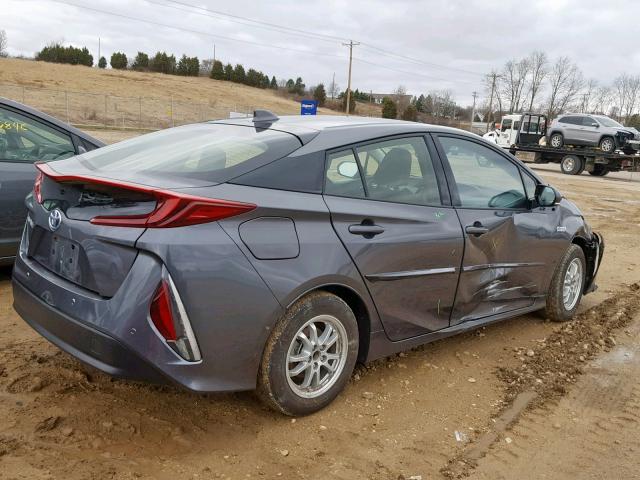 JTDKARFP3H3034359 - 2017 TOYOTA PRIUS PRIM 灰色 照片 4