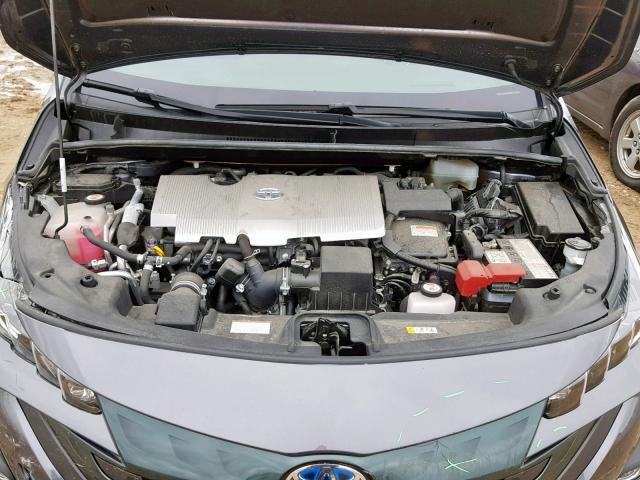 JTDKARFP3H3034359 - 2017 TOYOTA PRIUS PRIM 灰色 照片 7