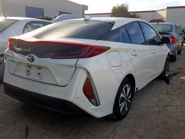 JTDKARFP5H3001346 - 2017 TOYOTA PRIUS PRIM 白色 照片 4