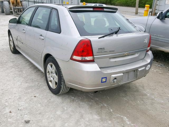 1G1ZT63856F115808 - 2006 CHEVROLET MALIBU MAX 银色 照片 3