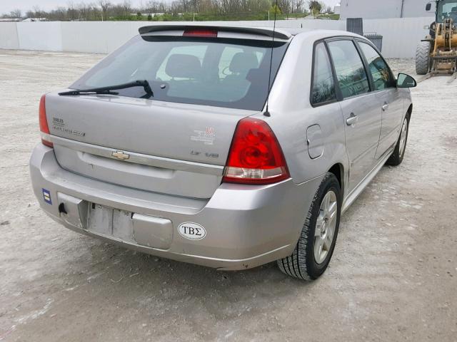 1G1ZT63856F115808 - 2006 CHEVROLET MALIBU MAX 银色 照片 4