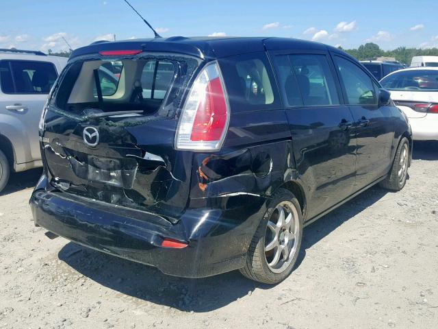 JM1CR2WL9A0367125 - 2010 MAZDA 5 BLACK photo 4