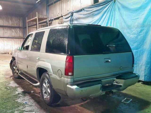 1GYEK13R4YR100779 - 2000 CADILLAC ESCALADE GOLD photo 3