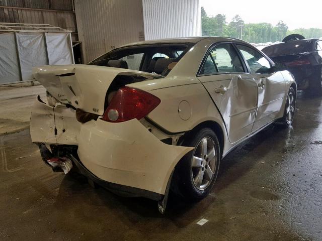 1G2ZH558664135436 - 2006 PONTIAC G6 GT WHITE photo 4