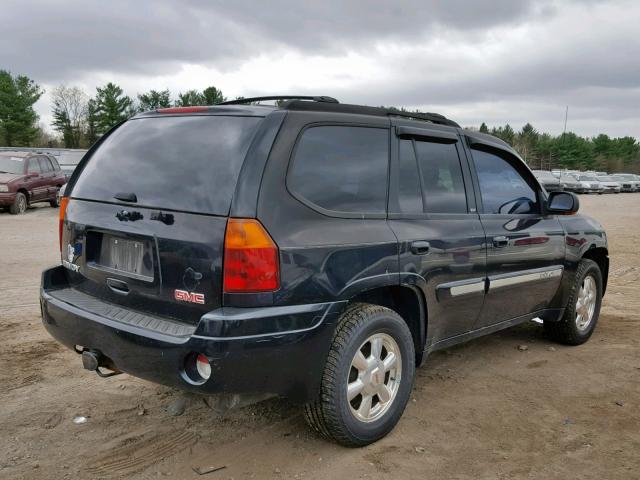 1GKDT13SX42162678 - 2004 GMC ENVOY BLACK photo 4