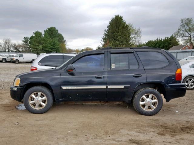 1GKDT13SX42162678 - 2004 GMC ENVOY BLACK photo 9