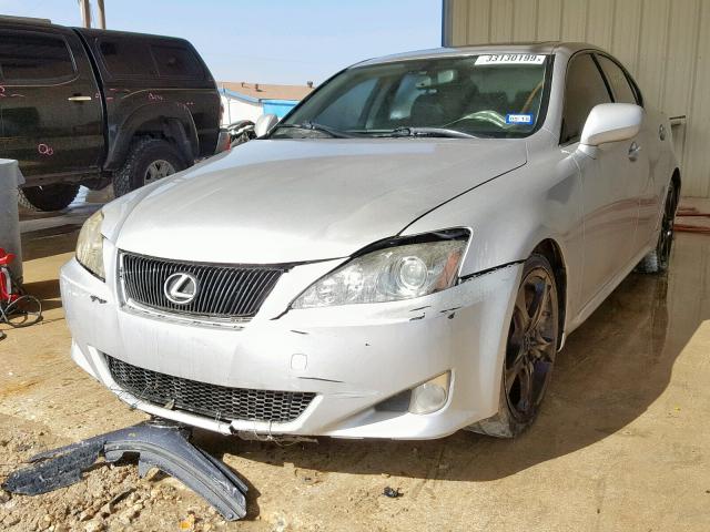 JTHBK262872048611 - 2007 LEXUS IS 250 GRAY photo 2