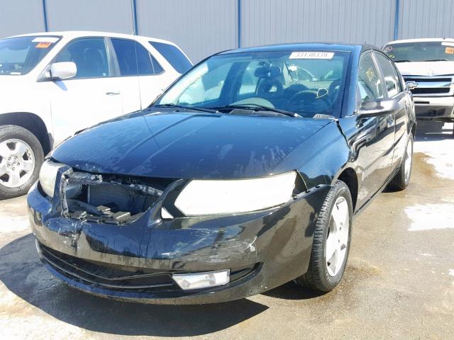1G8AL55F26Z149868 - 2006 SATURN ION LEVEL BLACK photo 2